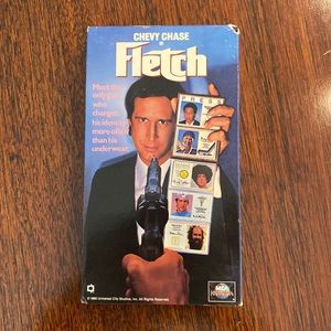 Fletch Chevy Chase Vintage Movie Video Cassette For VCR/VHS